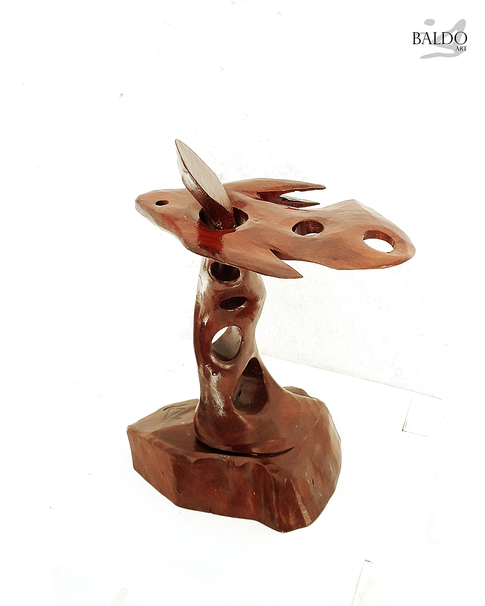 Oceano - Scultura in Legno (Pezzo Unico)