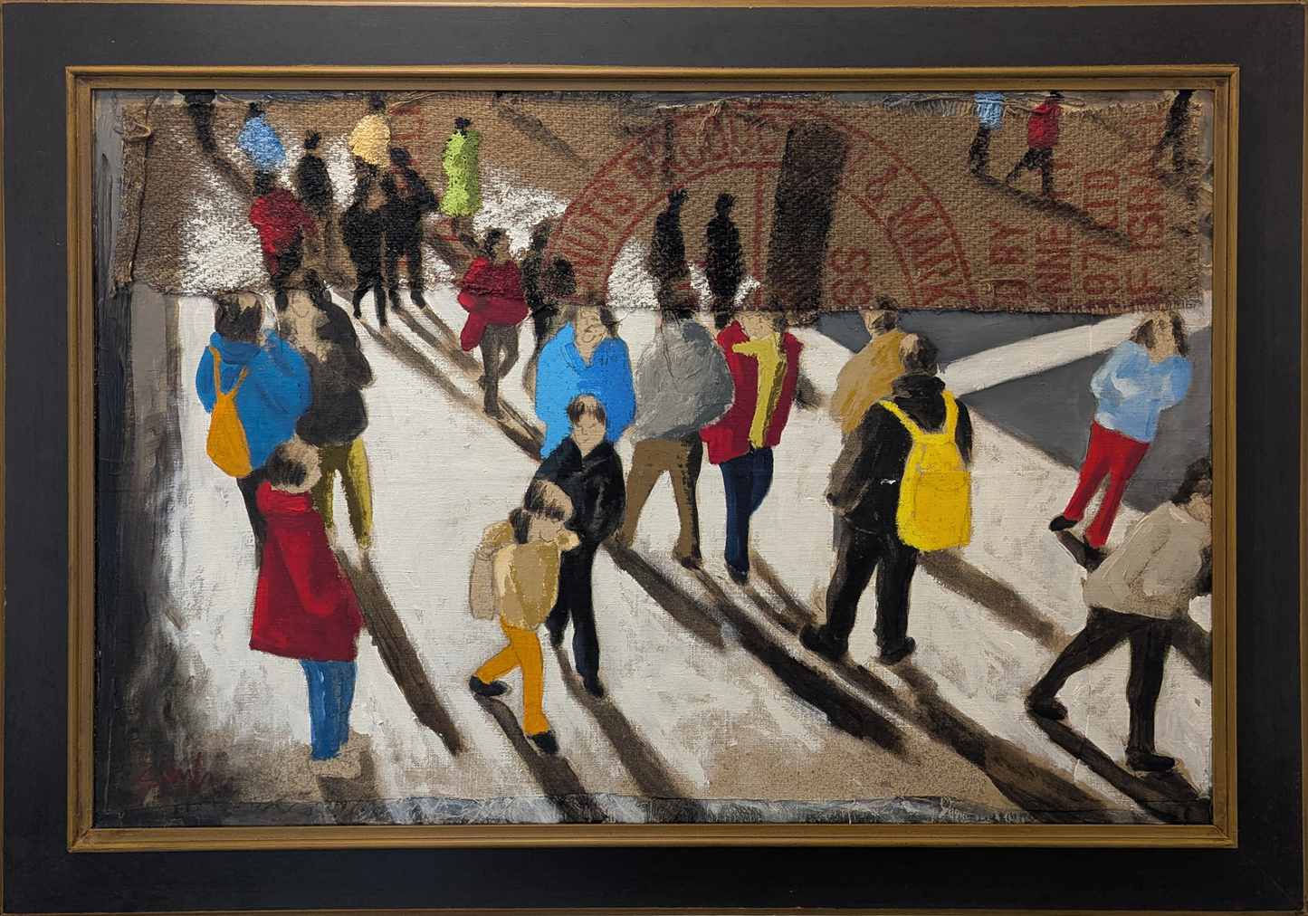 WHITE SIDE AND COLORED PEOPLE - Dino Sambiasi