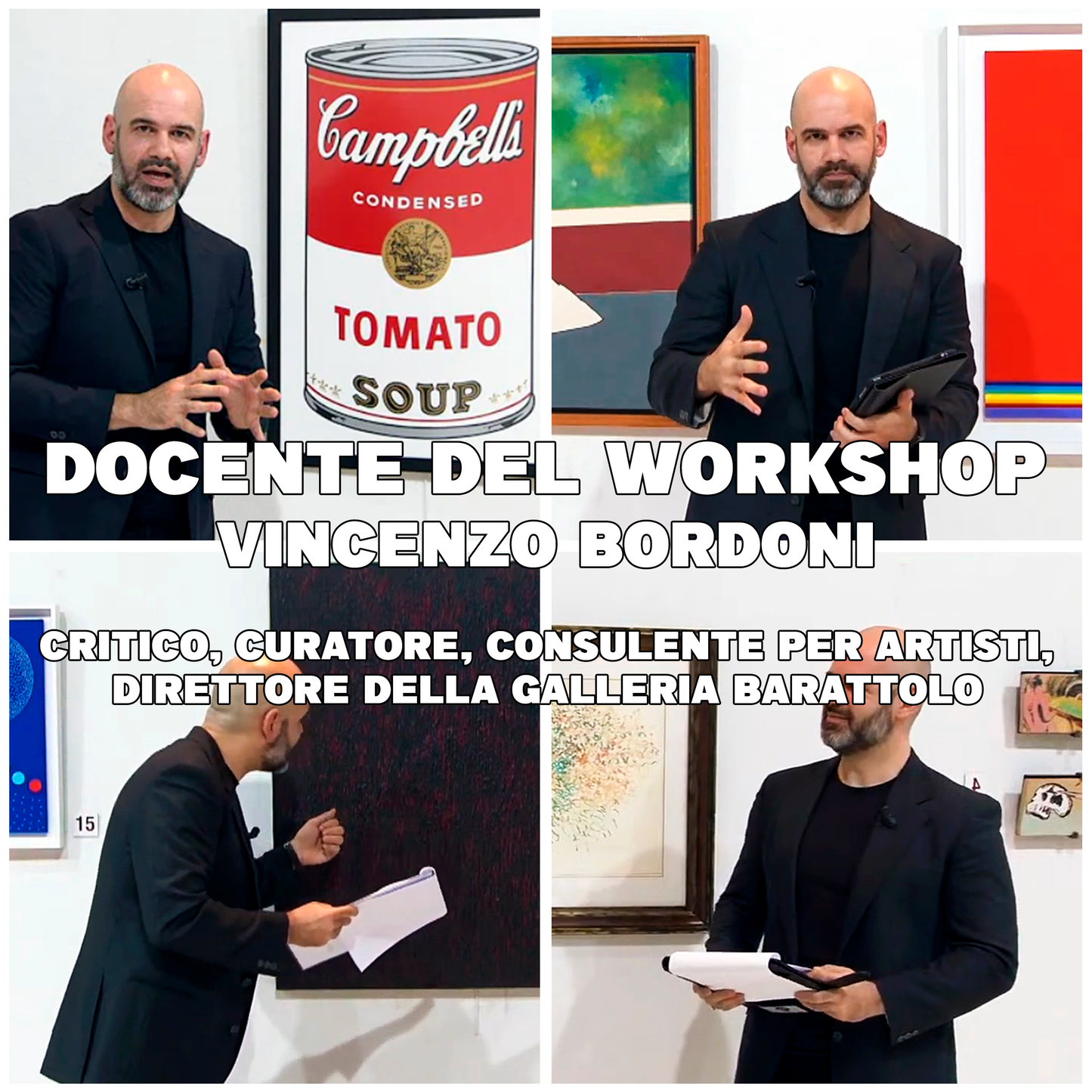 “Non basta saper dipingere” – Corso online per artisti