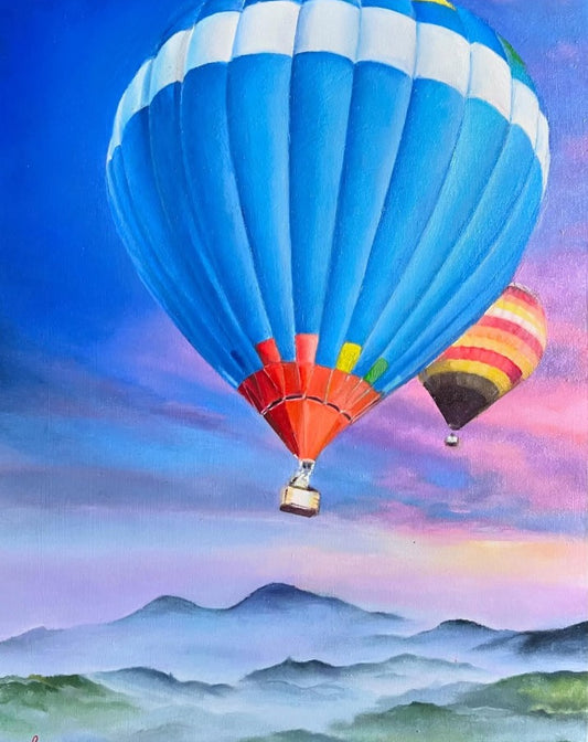 IN VOLO, al tramonto - Franca Corazza